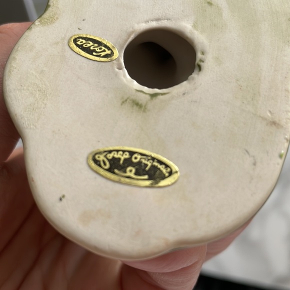 Vintage - Josef Originals Green Frog on Lily Pad - Picture 5 of 7